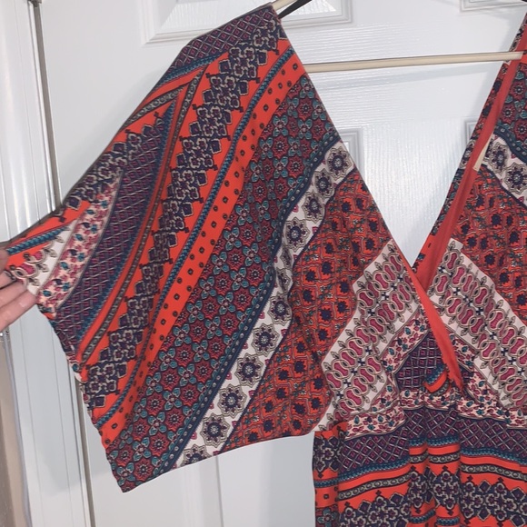 Francesca’s Printed Dress - Picture 3 of 7